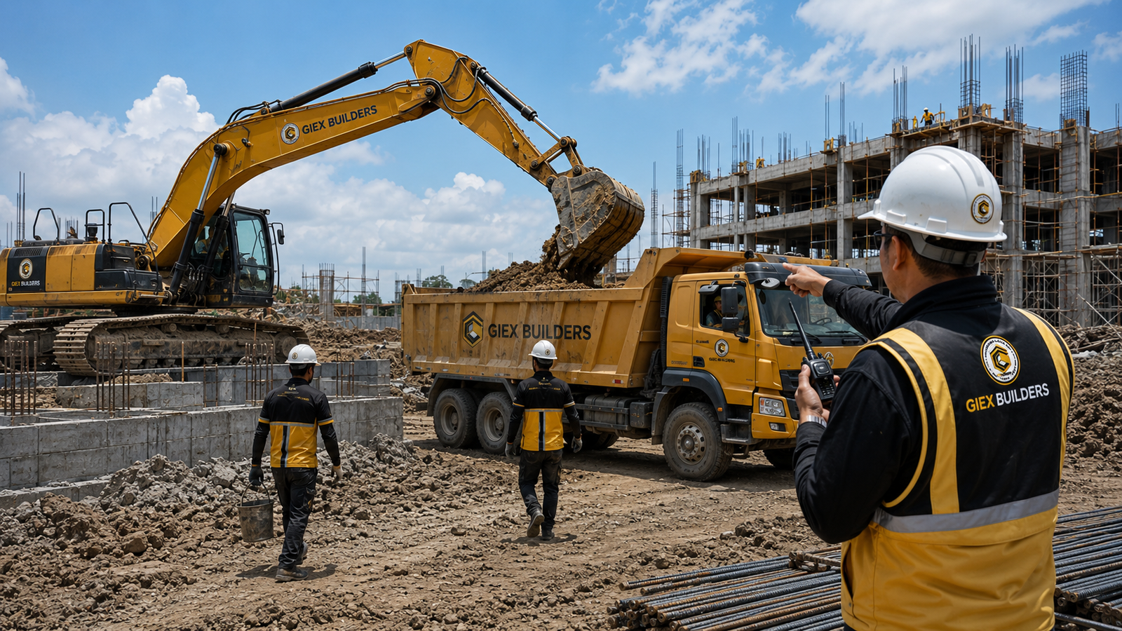 GIEX Builders construction project execution